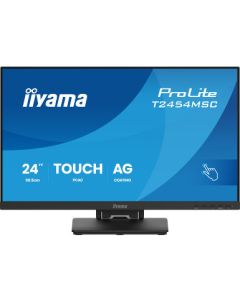 IIYAMA 24" T2454MSC-B3AG Touchscreen FHD (1920x1080) IPS 16:9, 300 cd/m2, 4ms, 1000:1, HDMI, DP, USB-Ax2, InCell PCAP 10 point touch, zvučnici, AG,