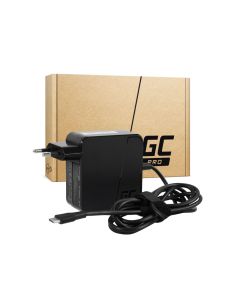 Green Cell (AD134PV2) USB-C 65W punjač sa USB-C kabelom za Apple MacBook Pro 13, Asus ZenBook, HP Spectre, Lenovo ThinkPad
