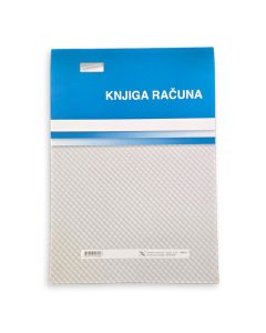 IX-409 KNJIGA RAČUNA ZA FISKALIZACIJU A4; Blok 3 x 50 listova, 21 x 29,7 cm