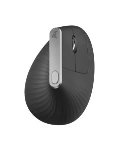 Logitech MX Vertical Advanced vertikalni ergonomski bežični optički miš, za dešnjake, USB, grafit (910-005448)