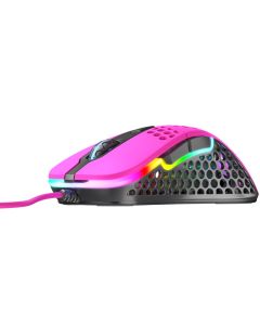 Cherry XTRFY M4 RGB igraći miš, 16000 cpi, USB, rozi