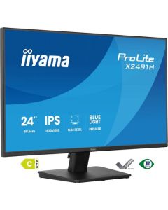 IIYAMA 24" X2491H-B1 FHD (1920x1080) IPS, 120Hz, 1ms, 350cd/m2, HDMI, DP