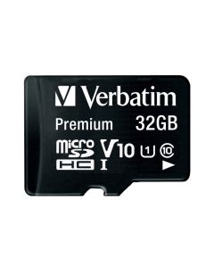 Verbatim memorijska kartica Premium Micro SDHC 32GB Class 10 + adapter