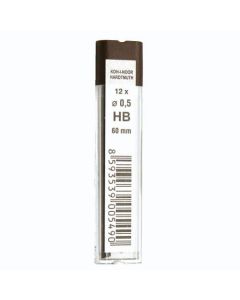 Mine 0,5mm HB polymer 12/1, 41520HB005PK
