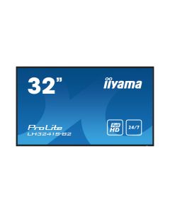 IIYAMA 32" LH3241S-B2 FHD (1920x1080) IPS Signage 24/7, 350 cd/m2, 1200:1, non Android, media play USB, LAN control