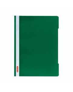 Fascikl s euro mehanizmom PP A4, Crystal, Herlitz, zeleni