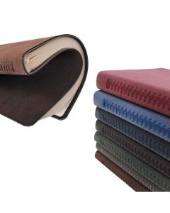 Notes A5 Nubuck eco, bordo
