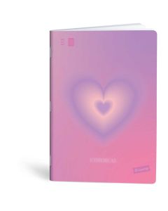 Bilježnica A4 40 listova karo pastel