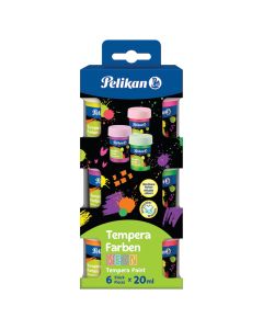 Boje tempere Pelikan, 20 ml, u čaši 6/1, neon