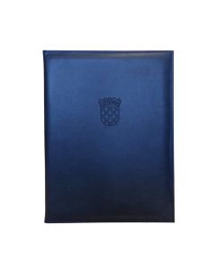 Mapa A4 PU Vivela, grb, plava