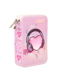 Pernica s priborom double led Target Music heart 29834