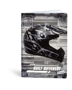 Bilježnica A4 40 listova karo Born to ride