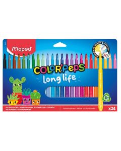 Flomasteri školski Maped Color'Peps Long life 2, 24/1 MAP844002