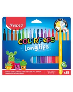 Flomasteri školski Maped Color'Peps Long life 2, 18/1 MAP844001