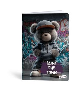 Bilježnica A4 40 listova karo Teddy Bear