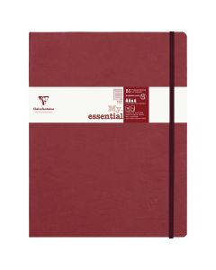 Notes B5, Age Bag, s gumicom, diktando, crveni