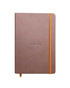 Notes A5, Rhodia Rhodiarama webnotebook, diktando, taupe