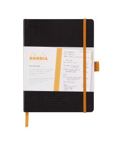 Notes A5+, Rhodiarama meeting book, crni