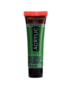 Boja akrilna Amsterdam, 20 ml, Permanent Green Light 618