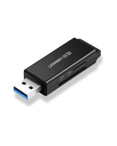 UGREEN čitač memorijskih TF/microSD/SD kartice, USB 3.0, crni