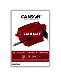 Blok slikarski A3, 290gr/20listova, Canson Graduate