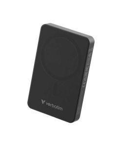 Baterija prijenosna Verbatim Powerbank 10000mAH Charge 'n' Go Essentials 20W USB-C i 15W magnetsko bežično punjenje, crni