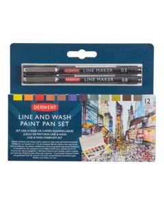 Set akvarel Derwent Line+Wash 2305866