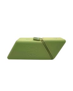 Pernica prazna silinska One color Brick 9197 zelena, dimenzije 20x7x5,5 cm