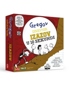 Igra društvena Gregov dnevnik - izazov u 10 sekundi