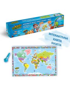 Igra društvena karta svijeta- my map world tour
