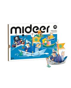 Igra Mideer paper craft workshop - pomorski istraživač