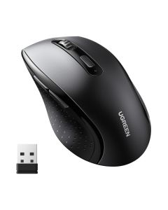 UGREEN bežični miš, 1600 DPI, USB, crni