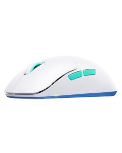 Cherry XTRFY M8 bežični igraći miš, 21000 cpi, USB, bijeli