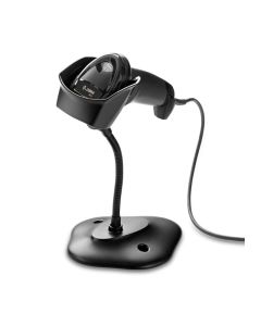 Zebra DS2208 2D LED barcode čitač + stalak, USB, crni