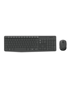 Logitech MK235 bežična tipkovnica+miš, USB, crna (920-008031)