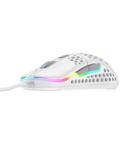 Cherry XTRFY M42 optički RGB igraći miš, 16000 cpi, USB, bijeli