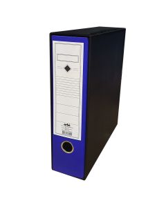 Registrator s kutijom A4, 8 cm, Eko, Orbi, plavi