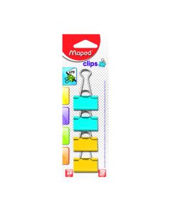 Kvačice za papir u boji sortirano Maped, 32 mm, 4/1, blister
