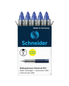Tinta za nalivpero u patroni Schneider 852 za roler breeze base ball ID duo 5/1 plave S185203