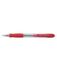 Kemijska olovka Pilot Super grip, BPGP-10R-F-R, crvena