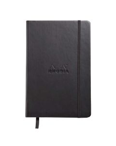 Notes A5, Rhodia Webnotebook, diktando, crni