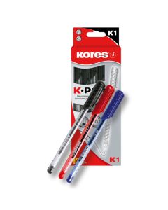 Kemijska olovka Kores K-1 plava