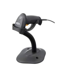 Zebra LS2208 1D laserski barcode čitač + stalak, USB, antracit