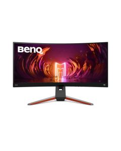 BenQ 34" EX3410R WQHD (3440×1440) VA 21:9 zakrivljeni 1000R, HDRi, 144Hz, 1ms, 400 cd/m2, 3000:1, 2×HDMI, DP, 2×USB-A 3.0, USB-B, PIP/PBP, zvučnici+woofer, HAS, crni
