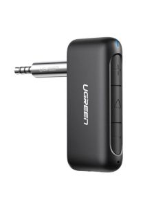UGREEN Aux Bluetooth 5.0 adapter, 3.5mm, crni