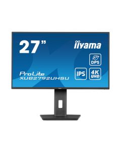 IIYAMA 27" XUB2792UHSU-B6 4K UHD (3840×2160) IPS, Pivot, 4ms, 350cd/m2, 1300:1, HDMI/DP, 3×USB-A, USB-C PD, zvučnici, crni