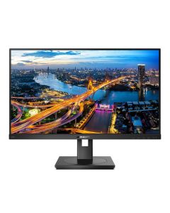 Philips 24" 245B1/00 QHD (2560×1440) IPS, Pivot, 75Hz, 4ms, 250 cd/m2, 1000:1, DVI-D/HDMI/DP, 4×USB-A, crni