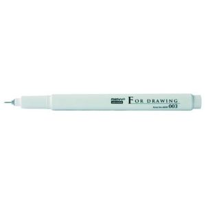 Flomaster Uchida, za tehničko crtanje 0.03 mm, crni 4600-003