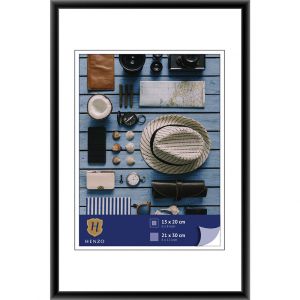 Okvir za sliku Henzo Napoli, 21 x 30 cm, crni