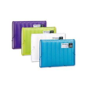 Mapa harmonika A4 s 13 pregrada, s gumicom, Foldermate One art. 50590, bijela